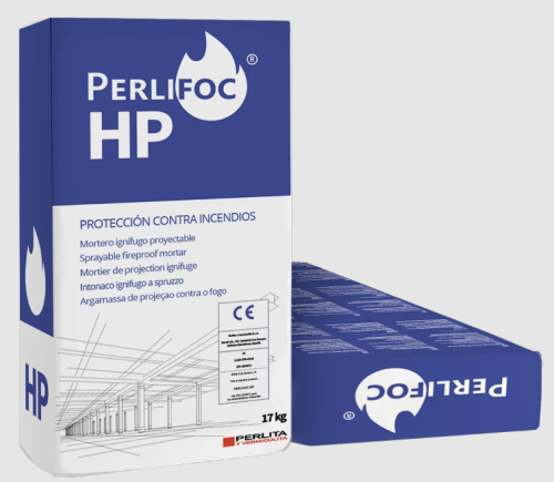 PERLIFOC - protipožární nástřik omítkovinou ocelových a železobetonových konstrukcí