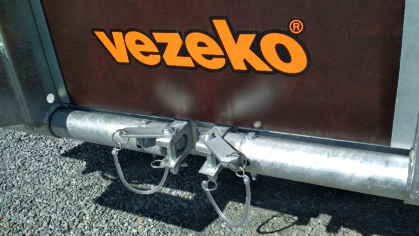 Vlek k přepravě stavebních strojů