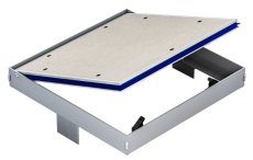 Hliníková dvířka bez požární odolnosti - dvířka do zdiva vzduchotěsná - RDSZT