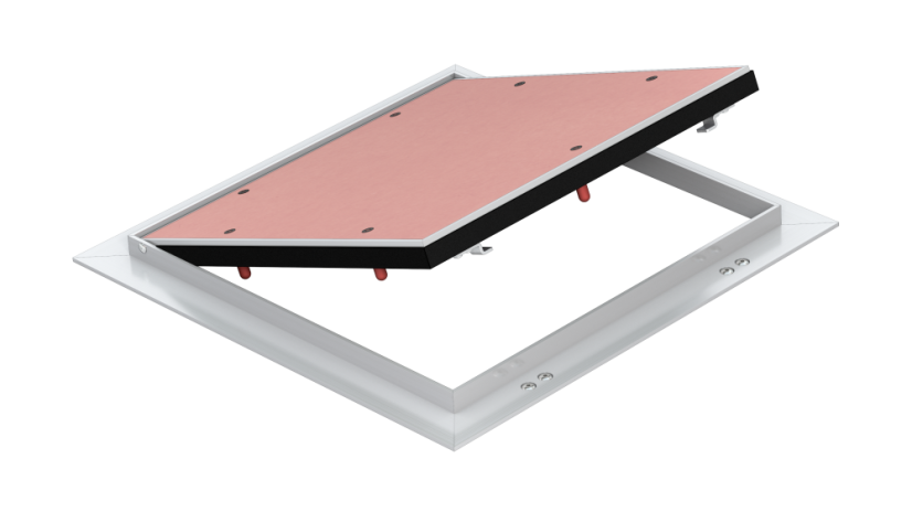 Protipožární dvířka hliníková stropní - FS